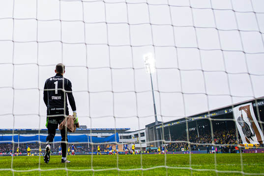 Jacob Storevik of Vålerenga looks dejected