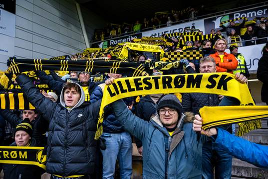 Spectators in the stands