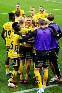 Elfsborgs spelare jublar