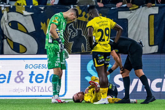 Elfsborgs Niklas Hult har ont