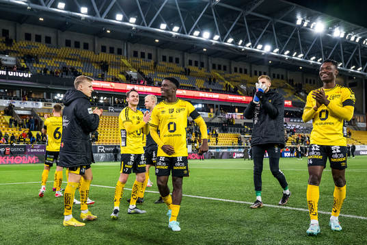 Elfsborgs spelare jublar