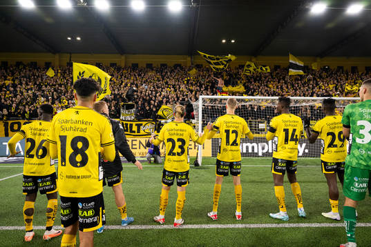 Elfsborgs spelare jublar