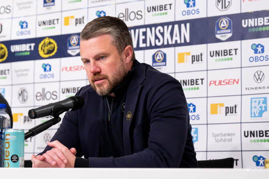 Elfsborgs manager Jimmy Thelin