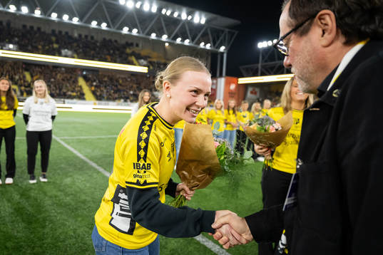 Elfsborgs dam och utvecklingslag hyllades