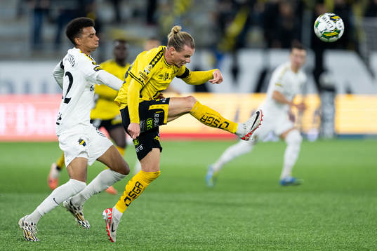 AIKs Rui Modesto och Elfsborgs Niklas Hult