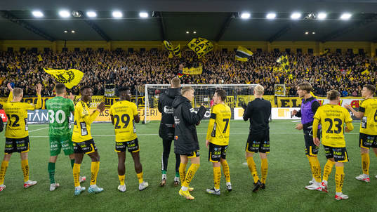 Elfsborgs spelare tackar publiken