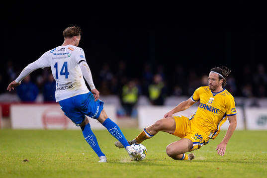Värnamos Gustav Engvall och IFK Göteborgs Gustav Svensson