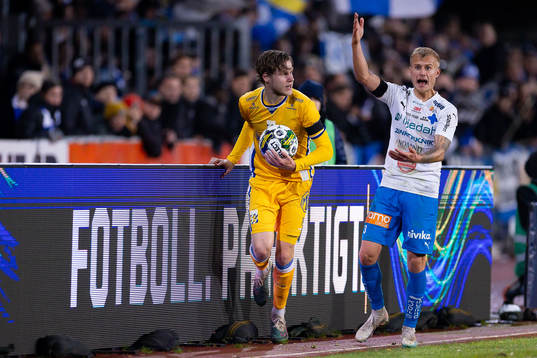 IFK Göteborgs Gustaf Norlin och Värnamos Viktor Bergh