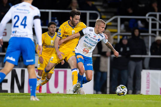 IFK Göteborgs Emil Salomonsson och Värnamos Viktor Bergh