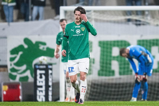 Jönköpings Södras Robin Book deppar