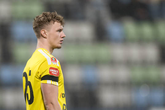 Skövde AIKs målvakt Otto Lindell