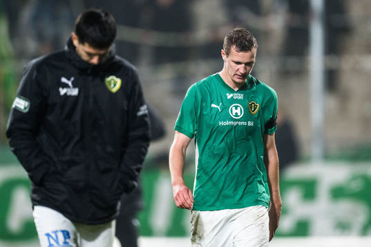 Jönköpings Södras Alexander Berntsson deppar
