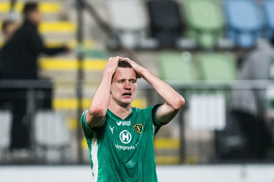 Jönköpings Södras Alexander Berntsson deppar