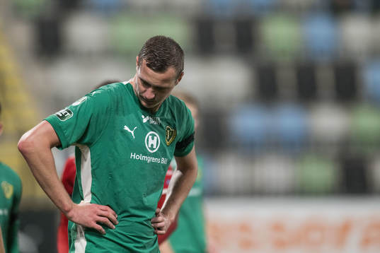 Jönköpings Södras Alexander Berntsson deppar