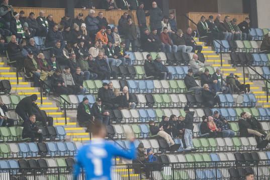 Under fotbollsmatchen i Superettan mellan Jönköpings