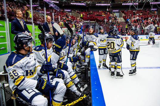 Deppiga miner i HV71
