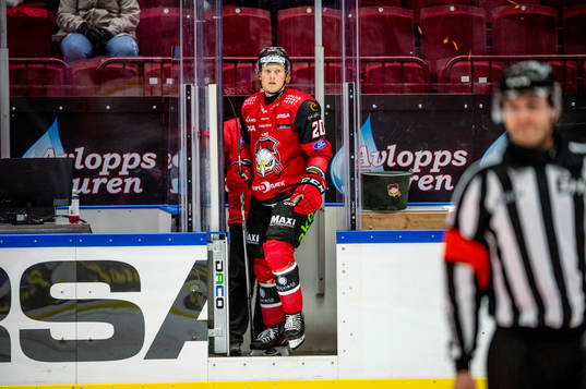 Malmö Redhawks Thomas Berg Paulsen får matchstraff