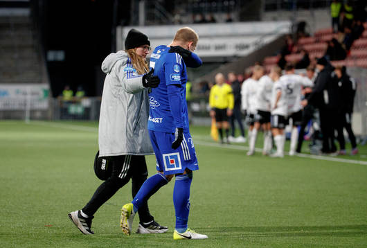 GIF Sundsvalls Erik Andersson lämnar skadad
