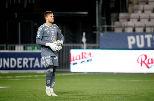 GIF Sundsvalls målvakt Oscar Jonsson