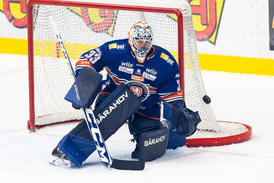 Växjös målvakt Emil Larmi