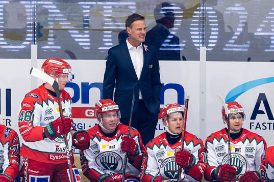Frölundas tränare Roger Rönnberg