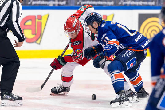 Frölundas Linus Nässen och Växjös Kalle Kossila