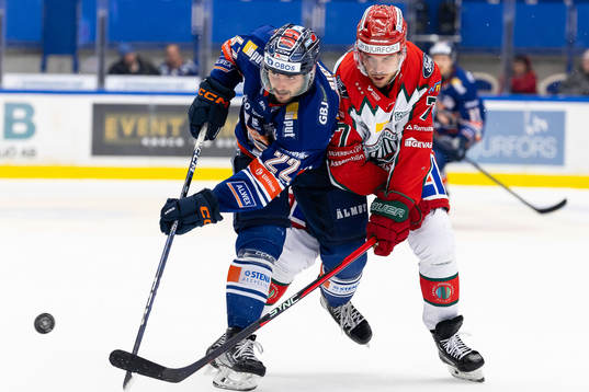 Växjös Tobias Rieder och Frölundas Henrik Tömmernes