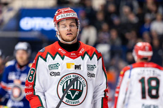 Frölundas Malte Strömwall deppar