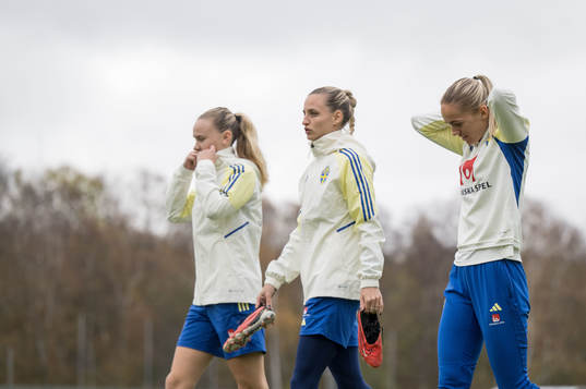 Matilda Vinberg, Nathalie Björn and Hanna Lundkvist of