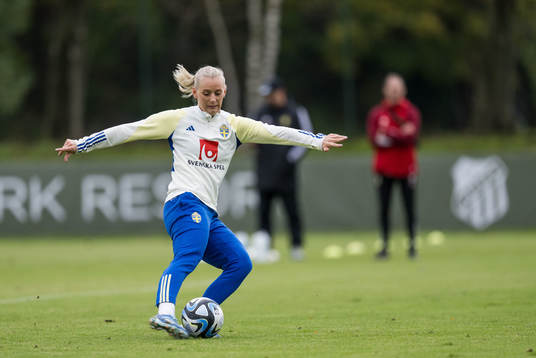 Stina Blackstenius of Sweden