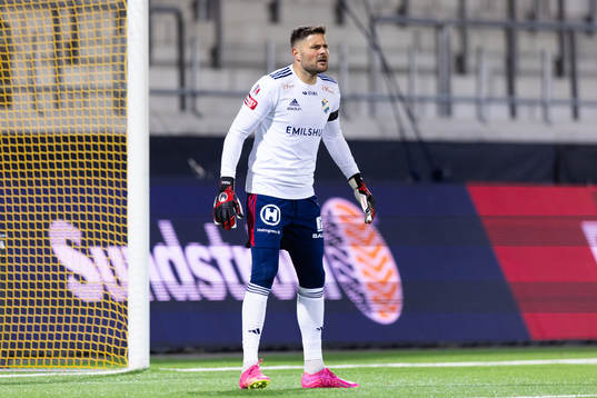 Östers målvakt Miloje Prekovic
