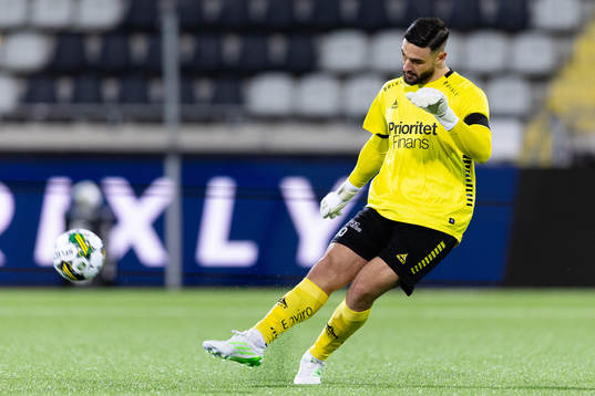 Utsiktens målvakt Elias Hadaya