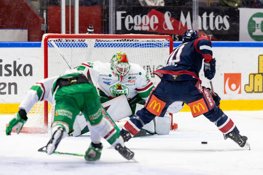 Rögles målvakt Petr Kvaca