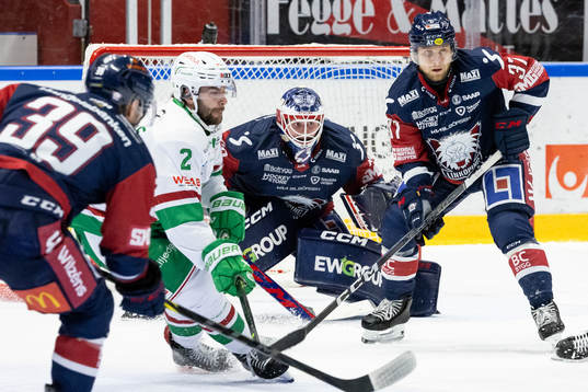 Linköpings <li34<under ishockeymatchen i SHL mellan