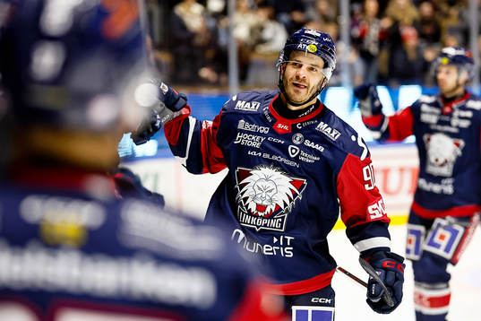 Linköpings Lance Bouma jublar