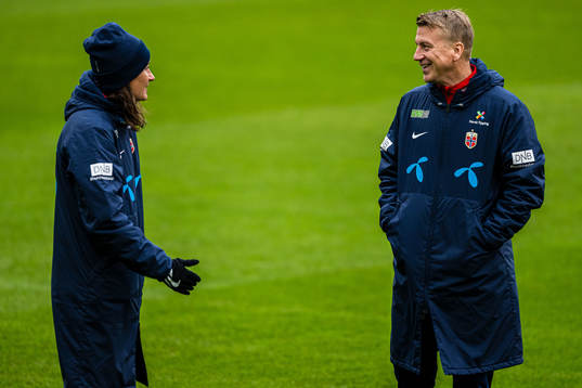 Leif Gunnar Smerud, head coach of the Norwegian women's