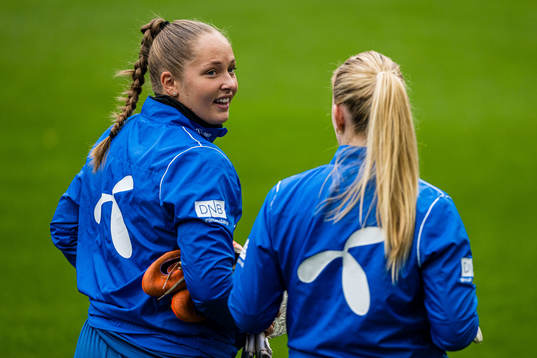 Aurora Mikalsen of the Norwegian women's national football