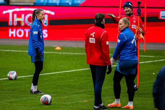Cecilie Hauståker Fiskerstrand of the Norwegian women's
