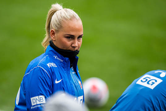 Cathinka Cecilie Friis Tandberg of the Norwegian women's