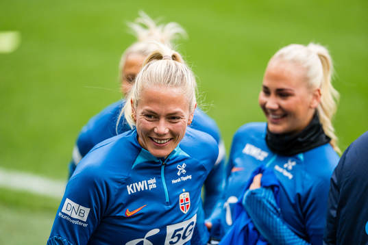 Guro Bergsvand of the Norwegian women's national football