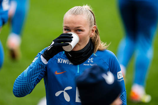 Frida Leonhardsen Maanum of the Norwegian women's national
