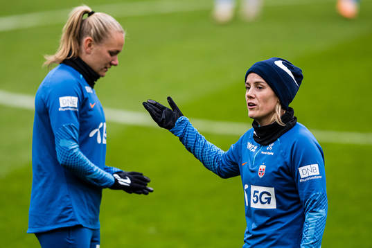Maren Mjelde of the Norwegian women's national football team