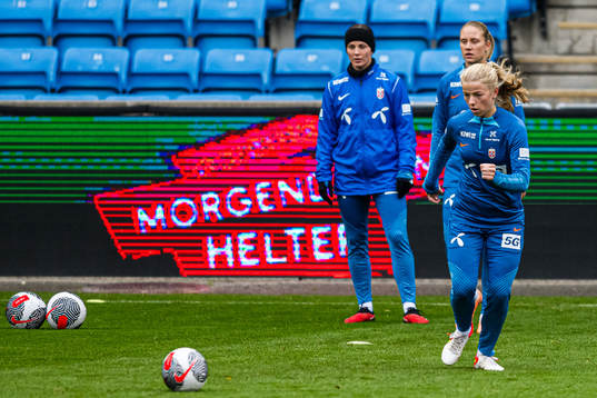 Justine Kvaleng Kielland of the Norwegian women's national
