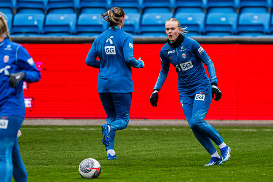 Karina Sævik of the Norwegian women's national football