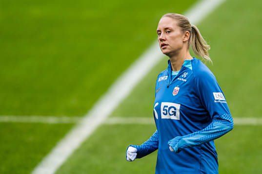 Lisa Fjeldstad Naalsund of the Norwegian women's national