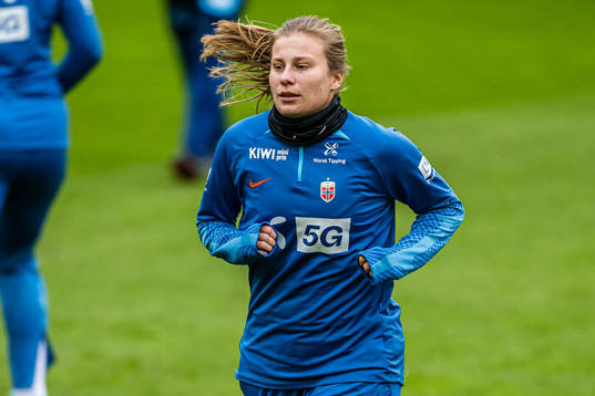 Cesilie Andreassen of the Norwegian women's national