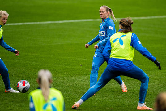 Lisa Fjeldstad Naalsund of the Norwegian women's national