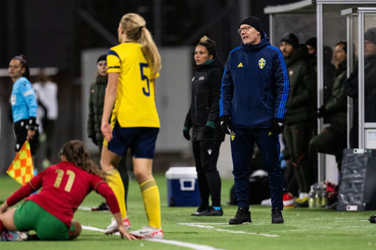 Head coach Anders Bengtsson of Sweden