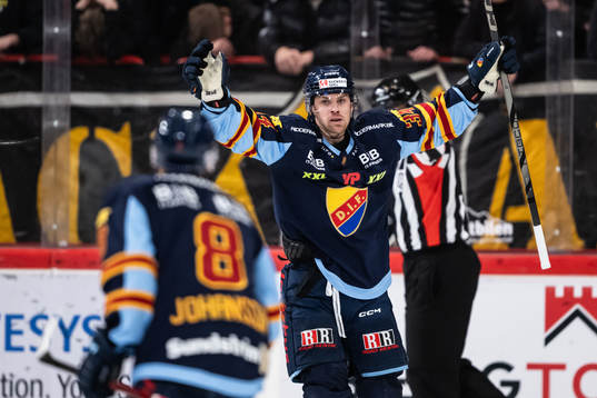 Djurgårdens Daniel Brodin jublar