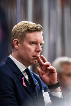 AIKs tränare Anton Blomqvist